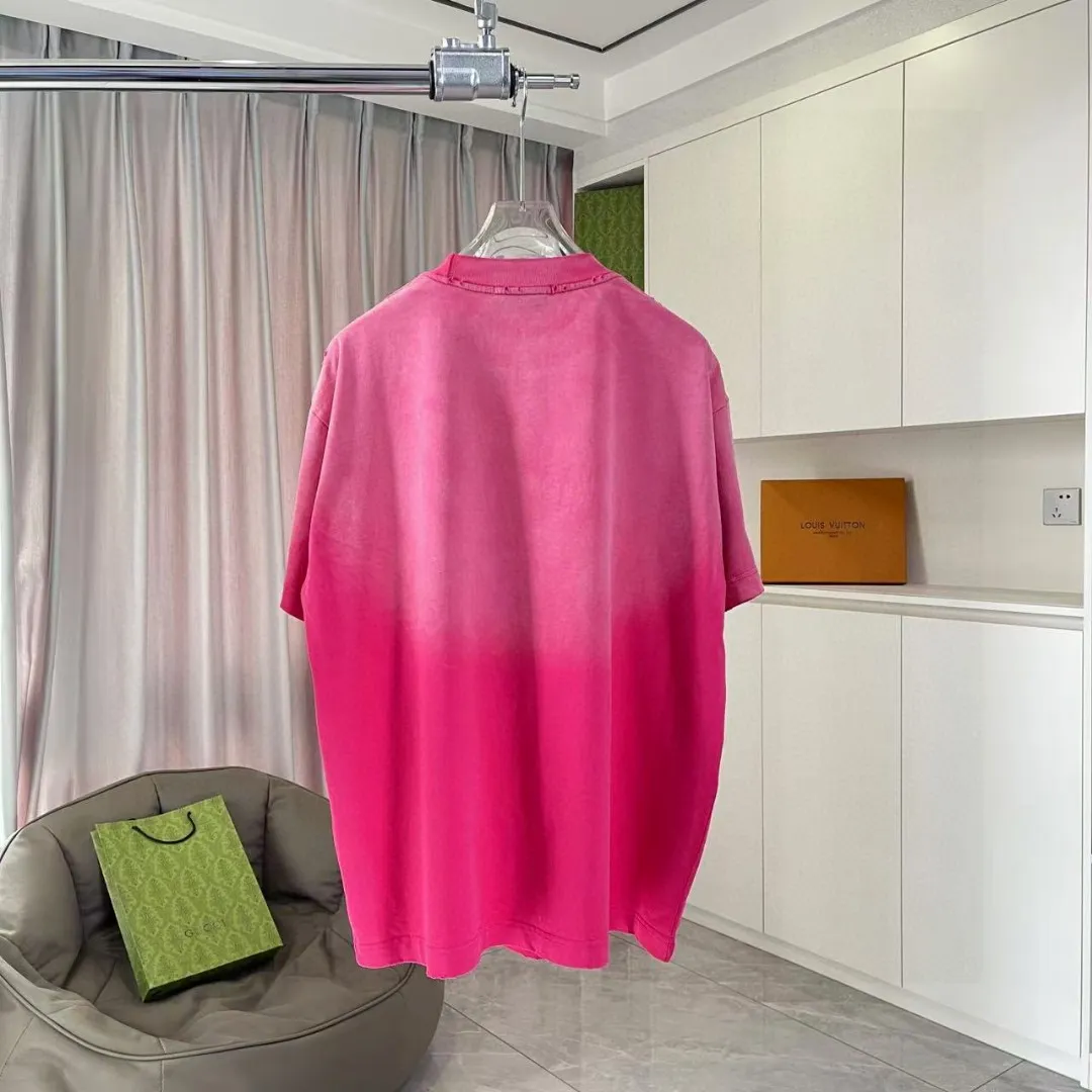 BALENCI*GA 2025 New Arrival logo 320g T Same Style Size：S M L XL XXL ：Black White Red Black